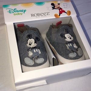 Mikey mouse Disney Robeez soft sole size 0-6 month